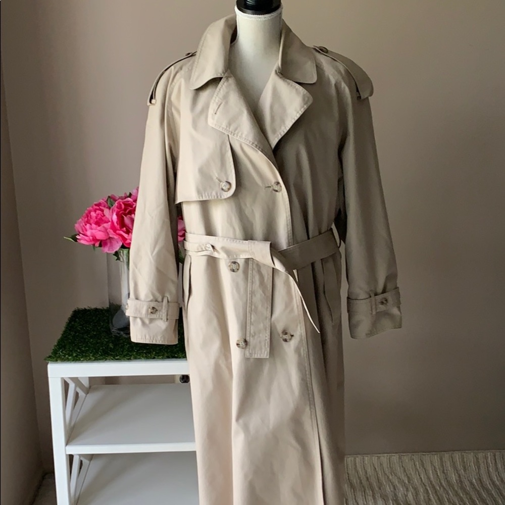 London Fog trench coat, 16P